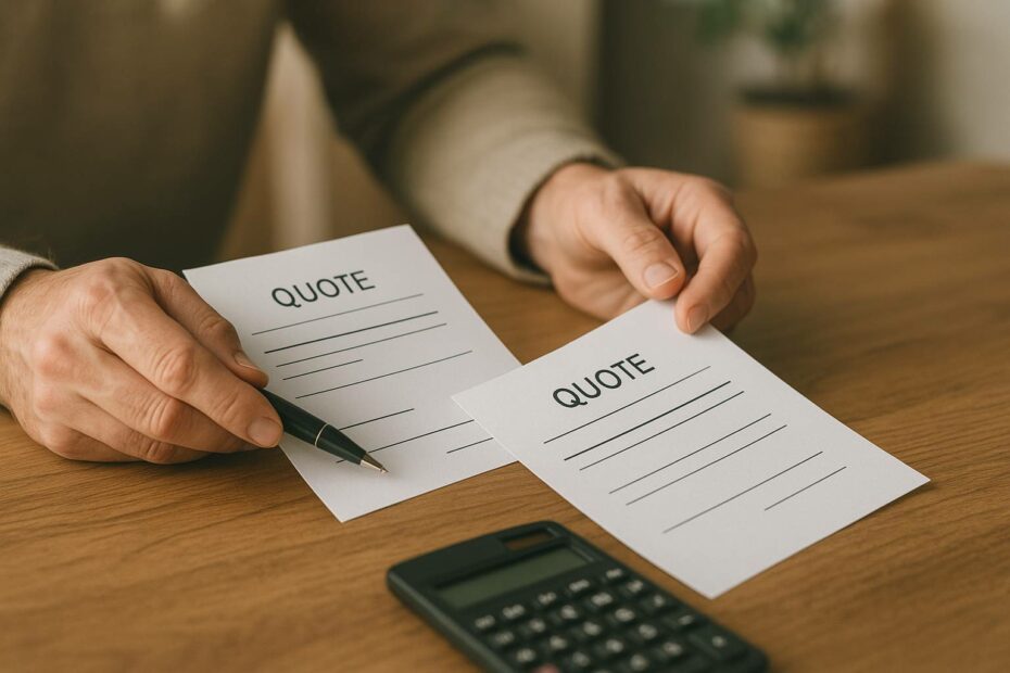 Comparer les devis : astuces pour choisir le meilleur artisan sans se tromper